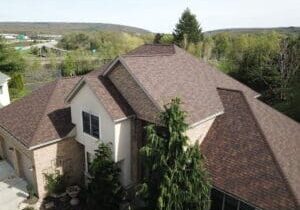 Completed roof replacement in Dunmore PA by Zenobi Roofing Inc.